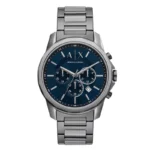 Armani Exchange Gunmetal Quartz Watch- AX1731