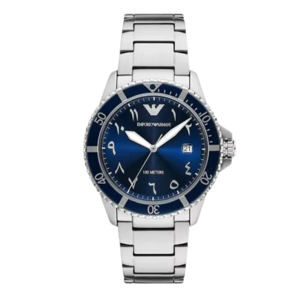 Emporio Armani Dark Blue Quartz Watch - AR80076